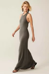 VESTIDO LONGO AGATHA CINZA STONE - comprar online