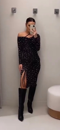 VESTIDO MIDI LE BLOG MONIQUE PRETO - comprar online