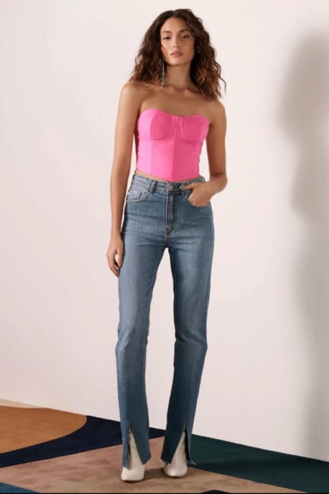 CALÇA CINTURA ALTA IVY JEANS