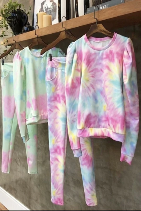 CONJUNTO CALÇA E BLUSA DE MANGA