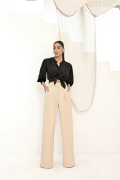 Imagem do CALÇA WIDE LEG BEGE MANTEIGA
