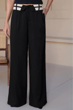 CALÇA WIDE LEG ALFAIATARIA AYA - PRETO na internet