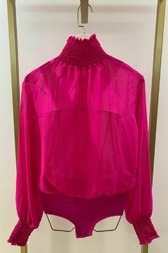 Body em Crepe Manga Longa - comprar online