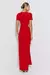 VESTIDO LONGO COM RECORTE SILVIA BRAZ - comprar online