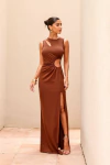 VESTIDO LONGO RECORTES DEBORA - comprar online