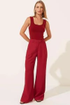 CALÇA ANGÊLA VERMELHO CRUSHED