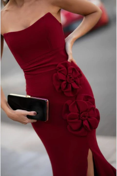 VESTIDO LONGO ESTILO CORSET LORENA