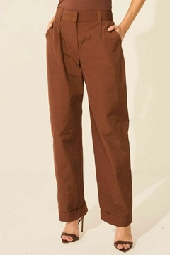 CALÇA MARROM GANACHE LUANA - comprar online