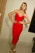 VESTIDO MIDI T.Q.C AMANDA PRETO - T Brand Store