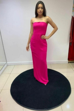 VESTIDO MIDI DETALHE LATERAL OFF WHITE