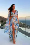 VESTIDO LONGO FLORAL MÁRCIA