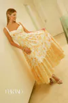 VESTIDO LONGO ESTAMPADO DOLCE VITTA
