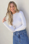 BLUSA MODAL CANELADA VITÓRIA OFF WHITE
