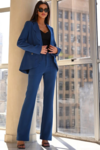 CONJUNTO CINTIA BLAZER NUVEM AZUL