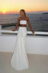 CONJUNTO TOP E SAIA GLOW OFF WHITE