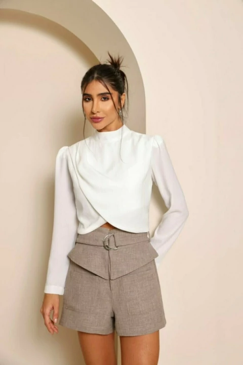 SHORT COM PALA ALFAIATARIA FENDI