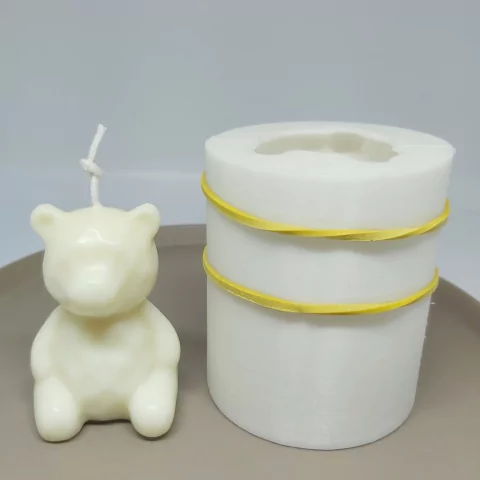 Molde em Silicone Importado de Urso Ref 1337