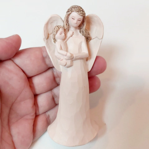 Molde em Silicone Especial Anjo e Criança Ref 1458