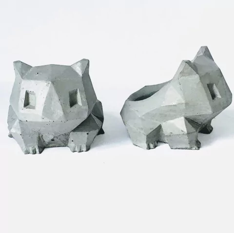 Molde em Silicone para Vaso Pokémon Ref 388