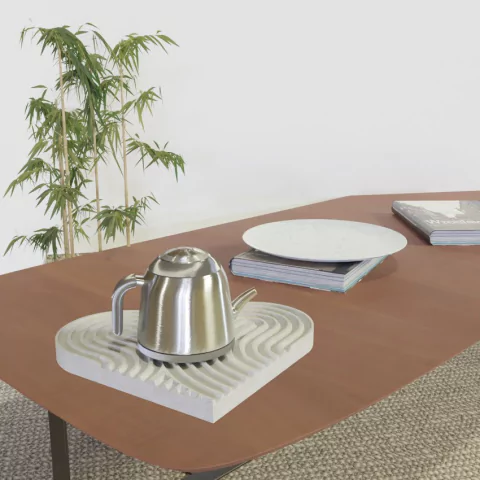 Molde em Silicone de Base Coração Ref 1184