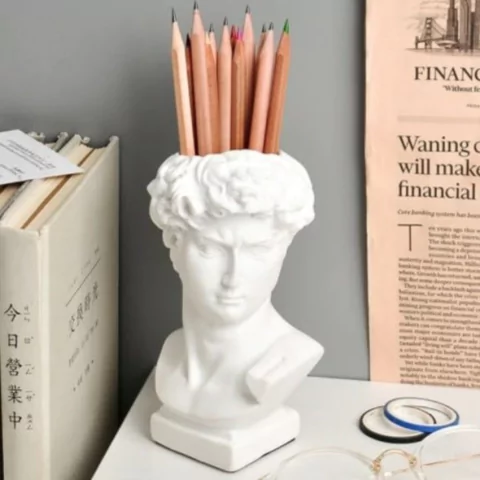 Molde em Silicone de Vaso Davi Ref 970 - comprar online