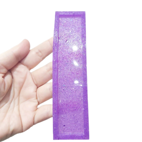 Molde Marca Página 2,5x14cm em Silicone para Resina Ref 1363