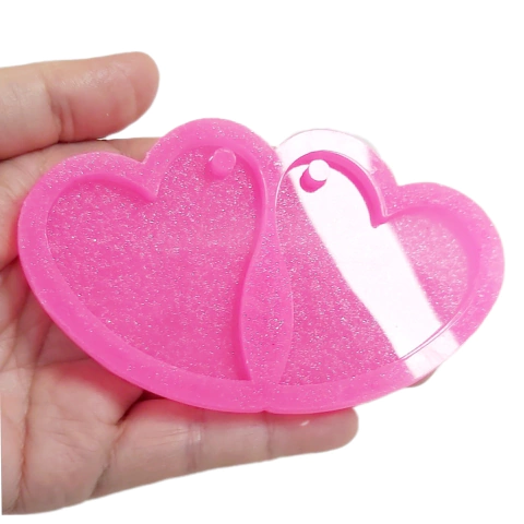 Molde em Silicone de Corações para Resina Ref 1311 - comprar online
