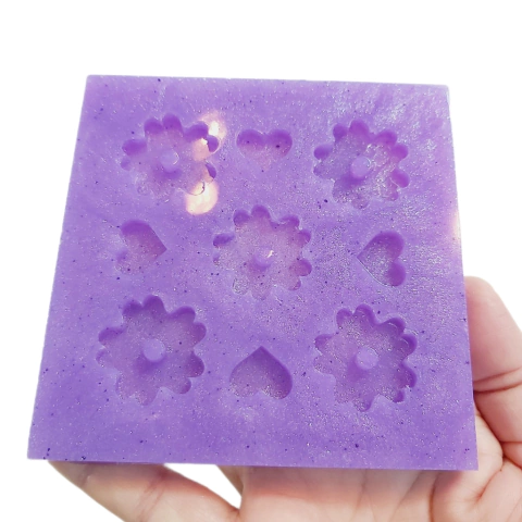 Molde em Silicone de Platina para Resina Flores Ref 1399 - buy online