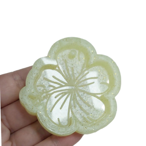 Molde em Silicone Platina de Flor Ref 1446