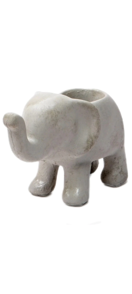 Molde em Silicone para Vaso Animal Elefante Ref 425