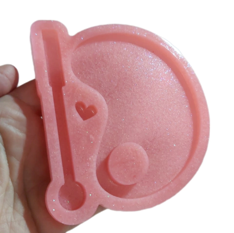 Molde em Silicone Platina de Paleta com Misturador Ref 1447