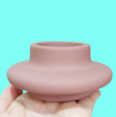 Molde em Silicone Importado de Porta Vela 1954