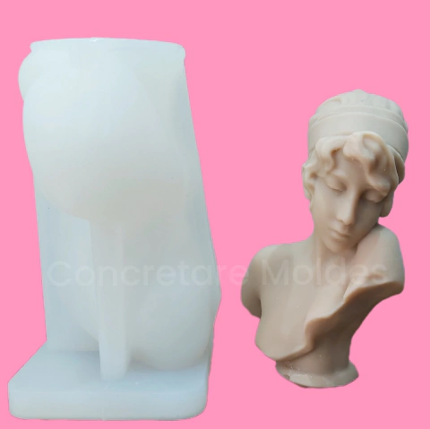 Molde em Silicone de Figura Clássica Ref 1370