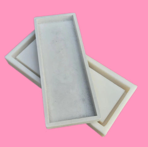 Molde em Silicone Especial de Bandeja Retangular Ref 822