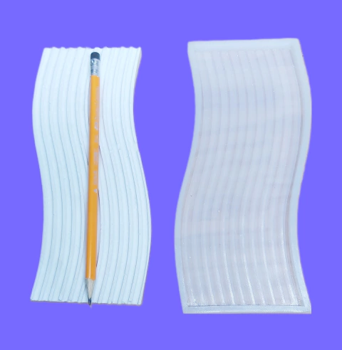 Molde de Silicone de Bandeja Ondulada Ref 1185