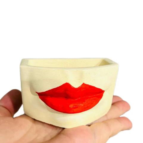 Molde em Silicone Platina de Vaso Boca Ref 1030P