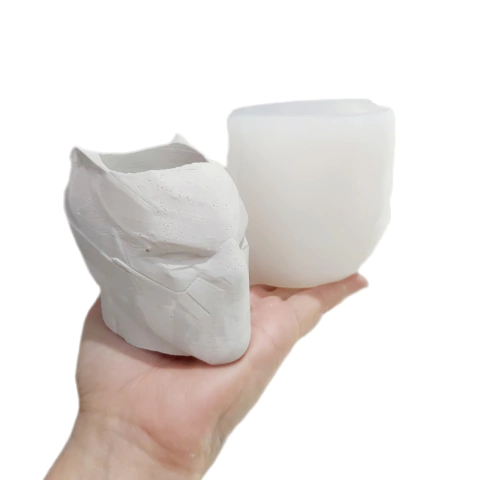 Molde de Vaso Pantera Negra 8cm