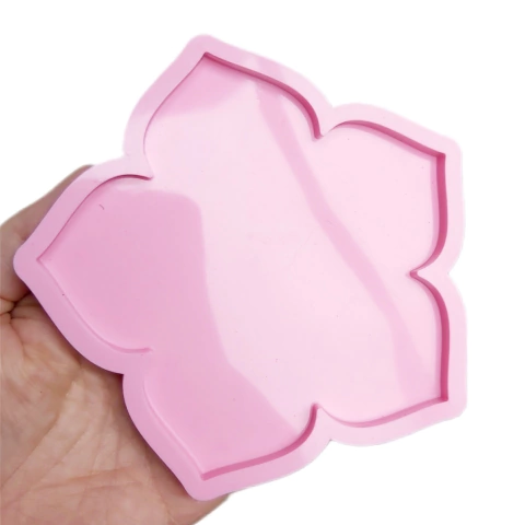 Molde em Silicone Base Flor on internet