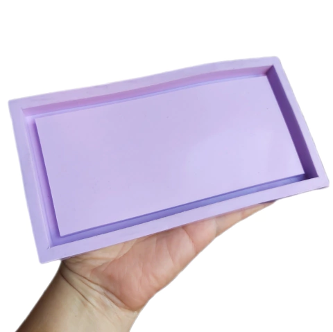 Molde de Bandeja Retangular para Resina em Silicone Ref 1409 - buy online