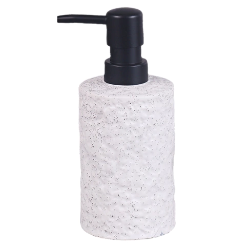 Molde para Porta Sabonete Líquido Textura Pedra Ref 788