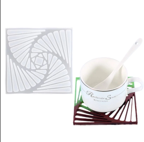 Molde em Silicone para Porta Copos Ref 2017