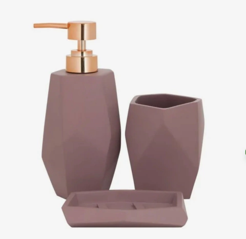 Molde em Silicone Platina para Kit Lavabo ou Banheiro Ref 1569 - buy online