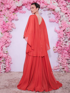 Vestido Daniele Terra Cota - Maison Milani