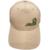 Gorra beige unisex marca Sane con logo verde bordado en el frente, ideal para hombres y mujeres.