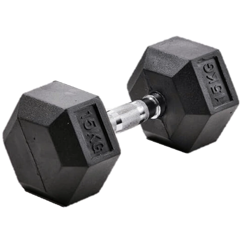 Mancuerna Hexagonal Odea 15 kg.