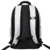 Mochila Nox Luxury Master en color blanco y negro, vista trasera.