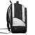 Mochila Nox Luxury Master en blanco y negro vista de perfil
