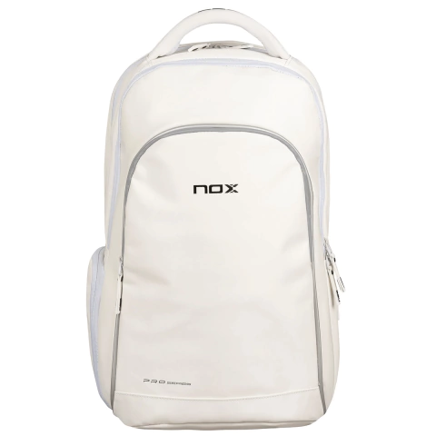 Mochila Nox Pro Series color blanco, ideal para deportes o uso diario