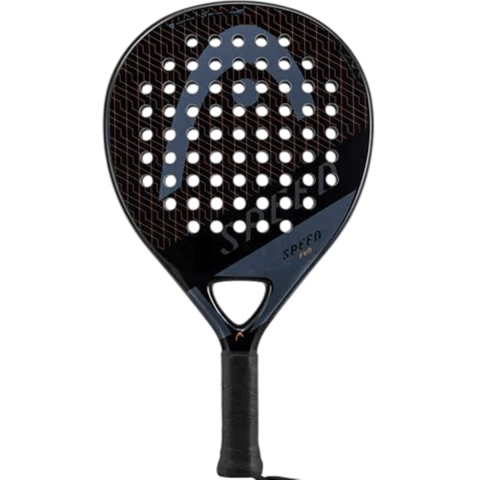 Paleta de pádel Head Evo Speed Soft Foam en color negro con detalles geométricos.