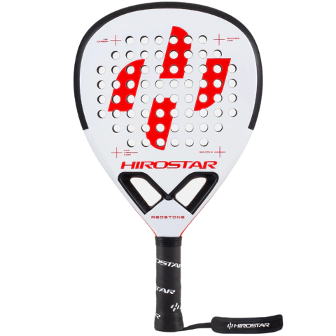 Paleta Hirostar Redstone Eva Soft con diseño en rojo y blanco